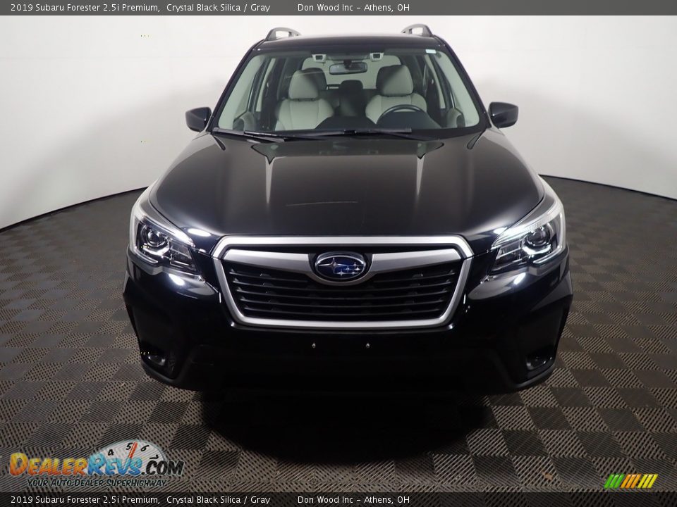 2019 Subaru Forester 2.5i Premium Crystal Black Silica / Gray Photo #7