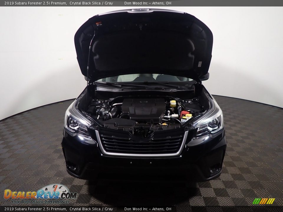 2019 Subaru Forester 2.5i Premium Crystal Black Silica / Gray Photo #8