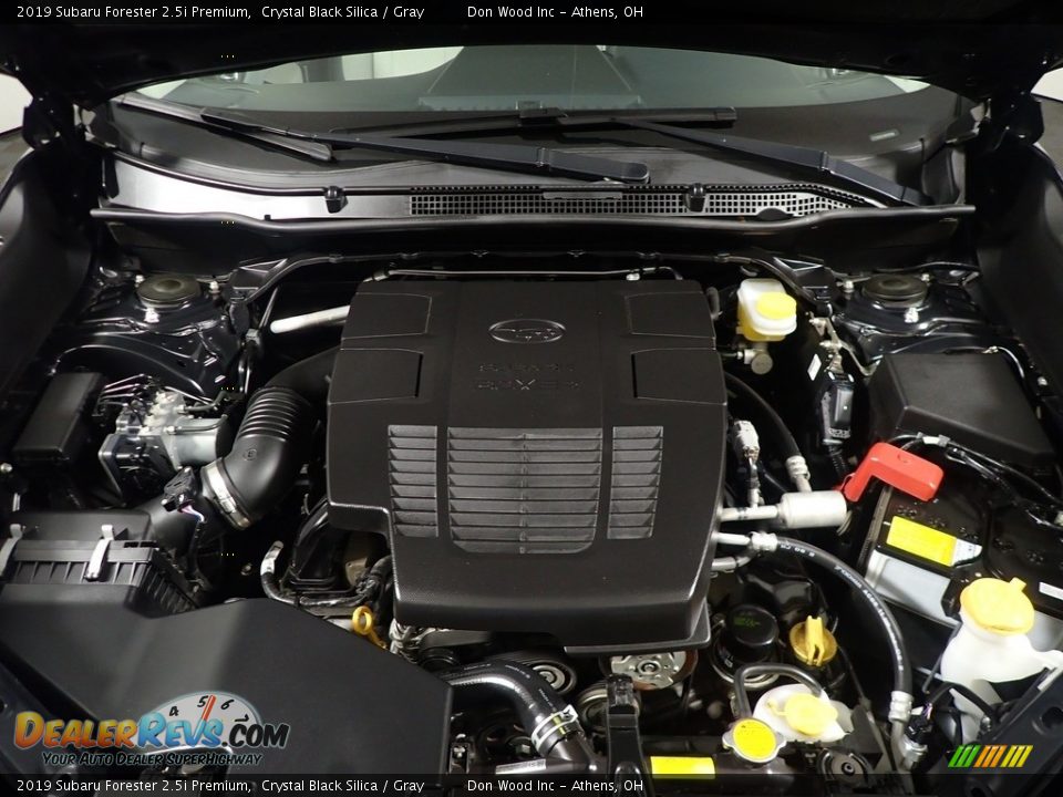 2019 Subaru Forester 2.5i Premium Crystal Black Silica / Gray Photo #9