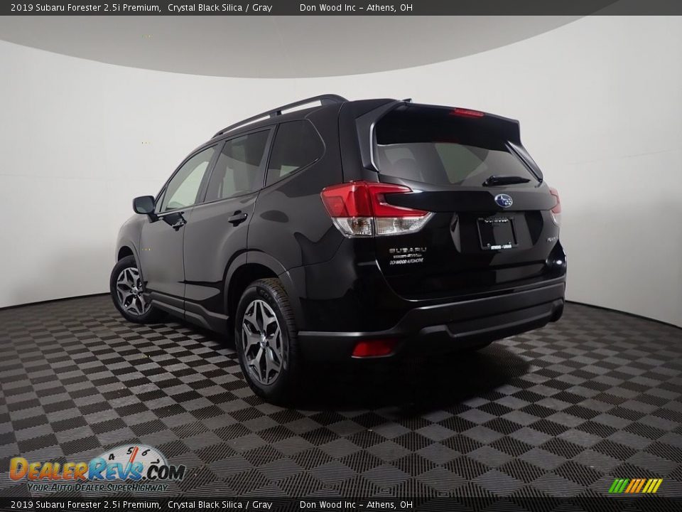 2019 Subaru Forester 2.5i Premium Crystal Black Silica / Gray Photo #13