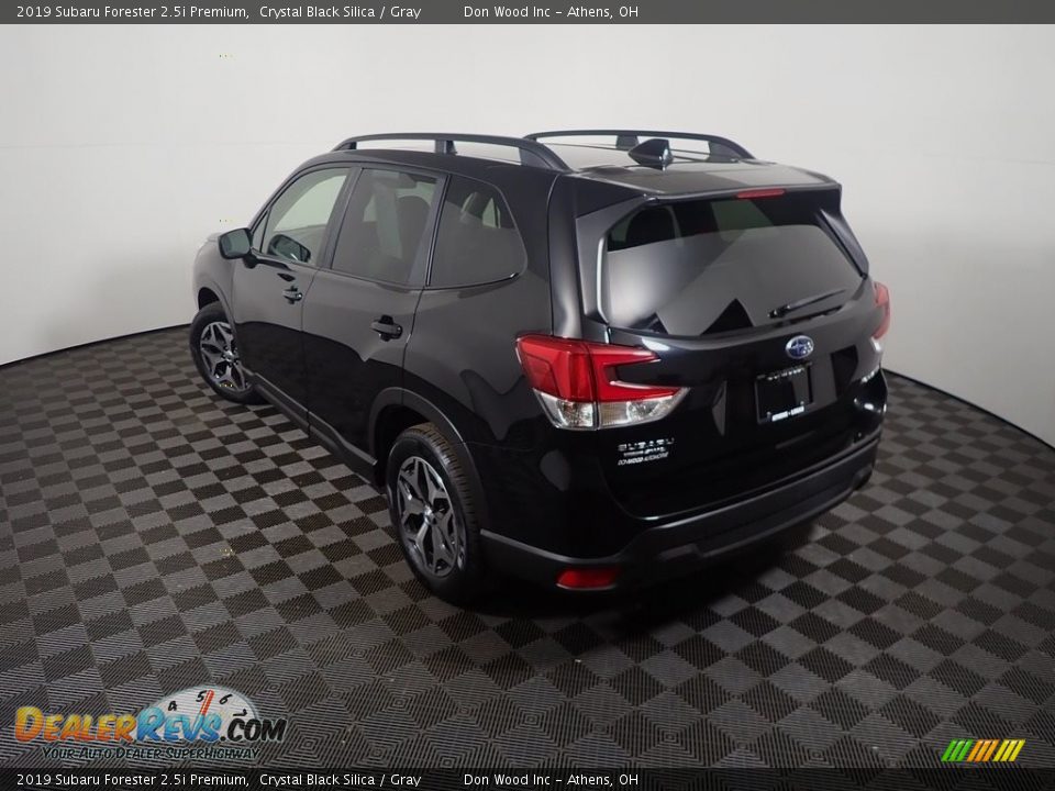 2019 Subaru Forester 2.5i Premium Crystal Black Silica / Gray Photo #14