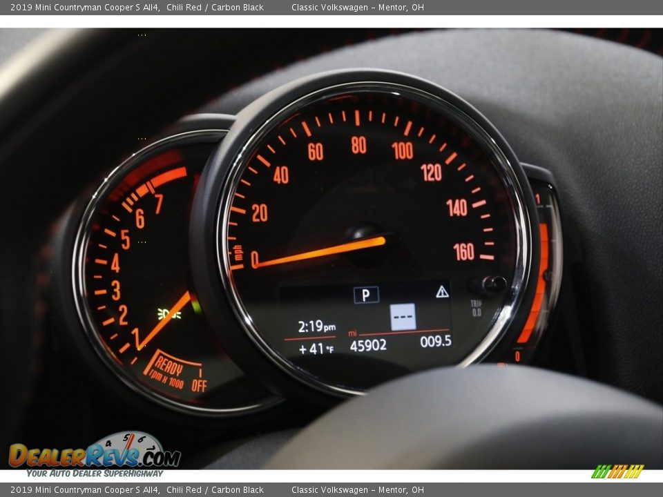 2019 Mini Countryman Cooper S All4 Chili Red / Carbon Black Photo #8