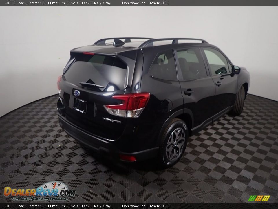 2019 Subaru Forester 2.5i Premium Crystal Black Silica / Gray Photo #19