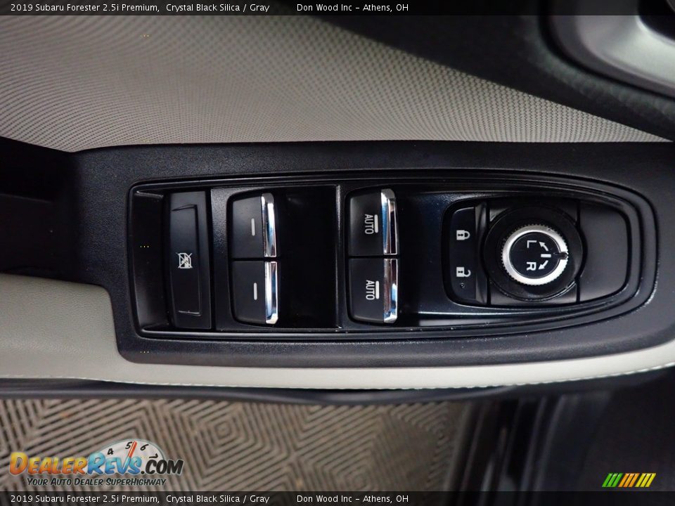 2019 Subaru Forester 2.5i Premium Crystal Black Silica / Gray Photo #23