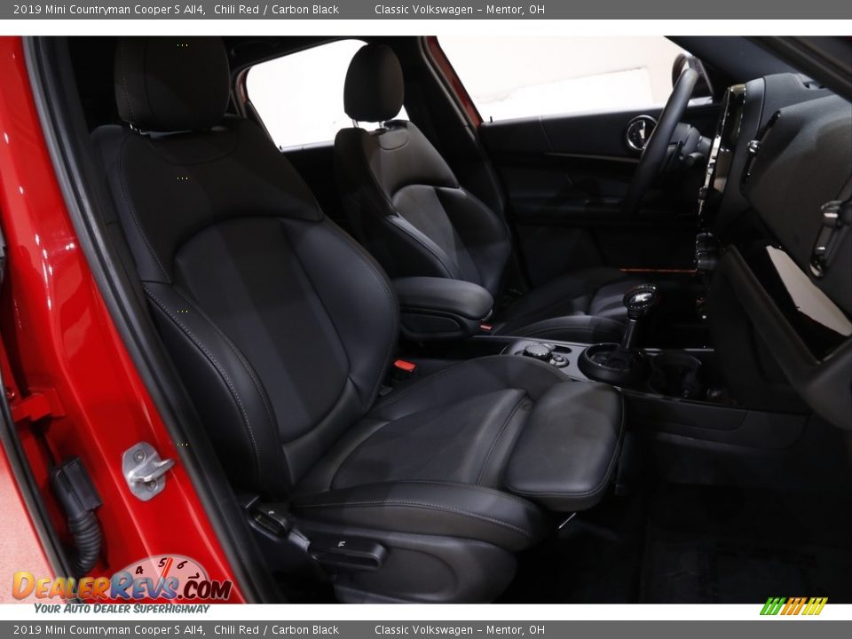 2019 Mini Countryman Cooper S All4 Chili Red / Carbon Black Photo #15