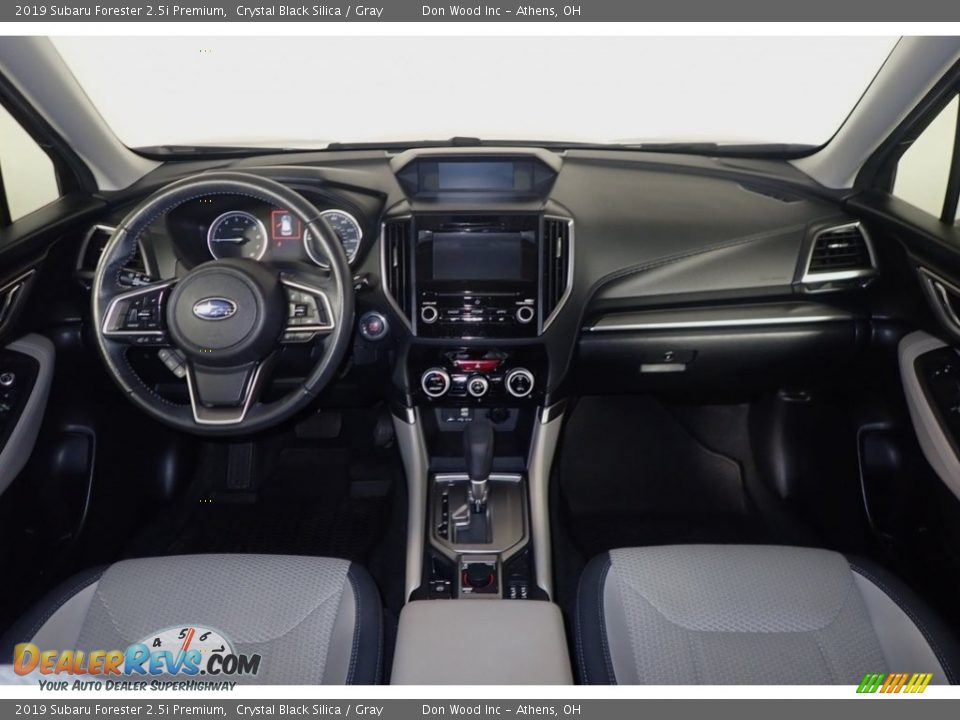 2019 Subaru Forester 2.5i Premium Crystal Black Silica / Gray Photo #26