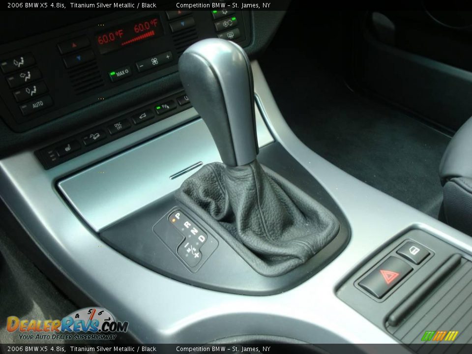 2006 BMW X5 4.8is Titanium Silver Metallic / Black Photo #14
