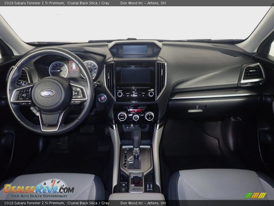 2019 Subaru Forester 2.5i Premium Crystal Black Silica / Gray Photo #27