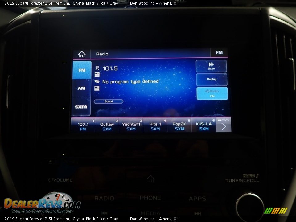 2019 Subaru Forester 2.5i Premium Crystal Black Silica / Gray Photo #28