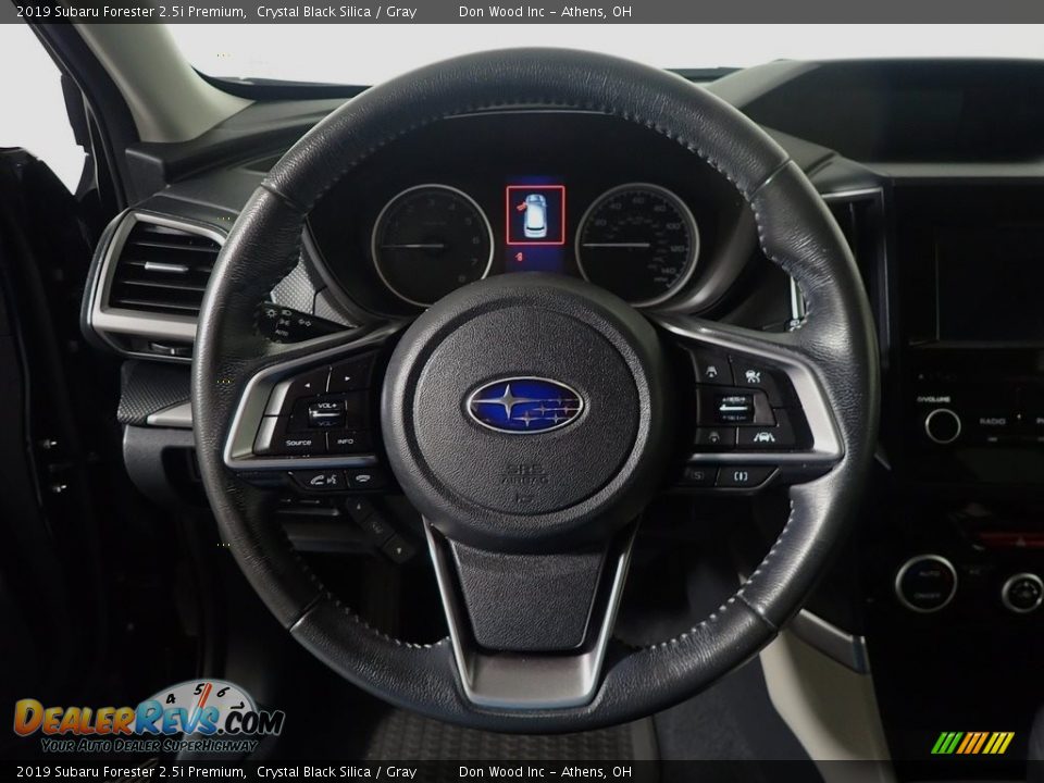 2019 Subaru Forester 2.5i Premium Crystal Black Silica / Gray Photo #29