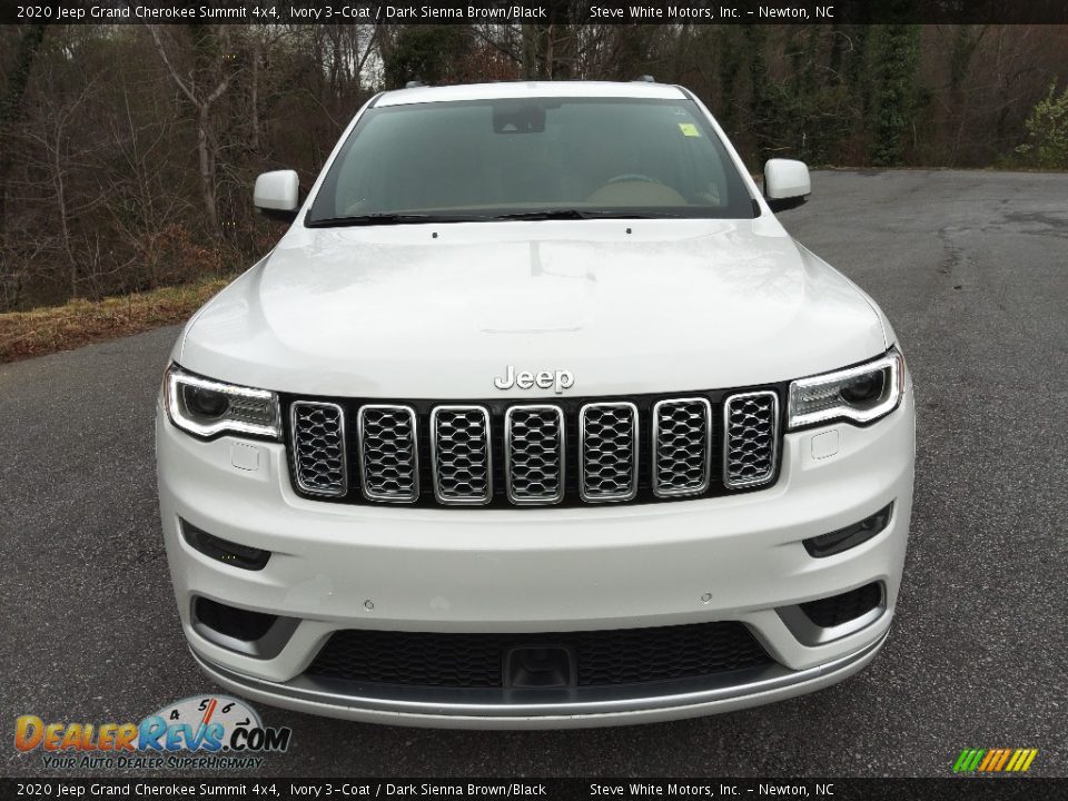 2020 Jeep Grand Cherokee Summit 4x4 Ivory 3-Coat / Dark Sienna Brown/Black Photo #4