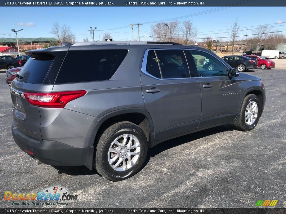 2018 Chevrolet Traverse LT AWD Graphite Metallic / Jet Black Photo #6