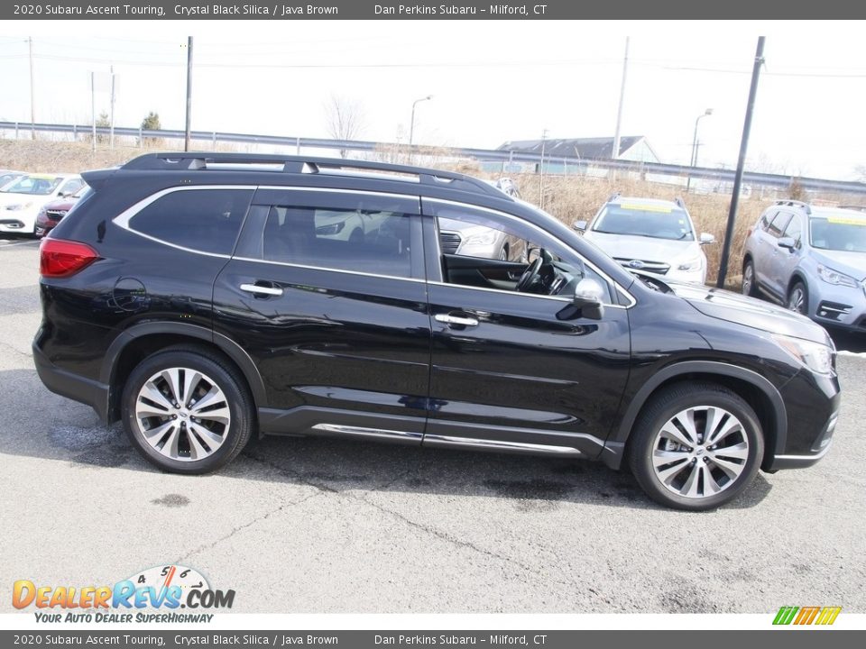 2020 Subaru Ascent Touring Crystal Black Silica / Java Brown Photo #4