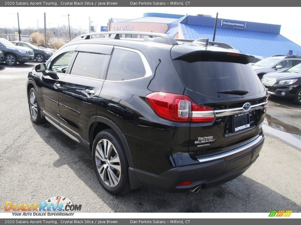 2020 Subaru Ascent Touring Crystal Black Silica / Java Brown Photo #7