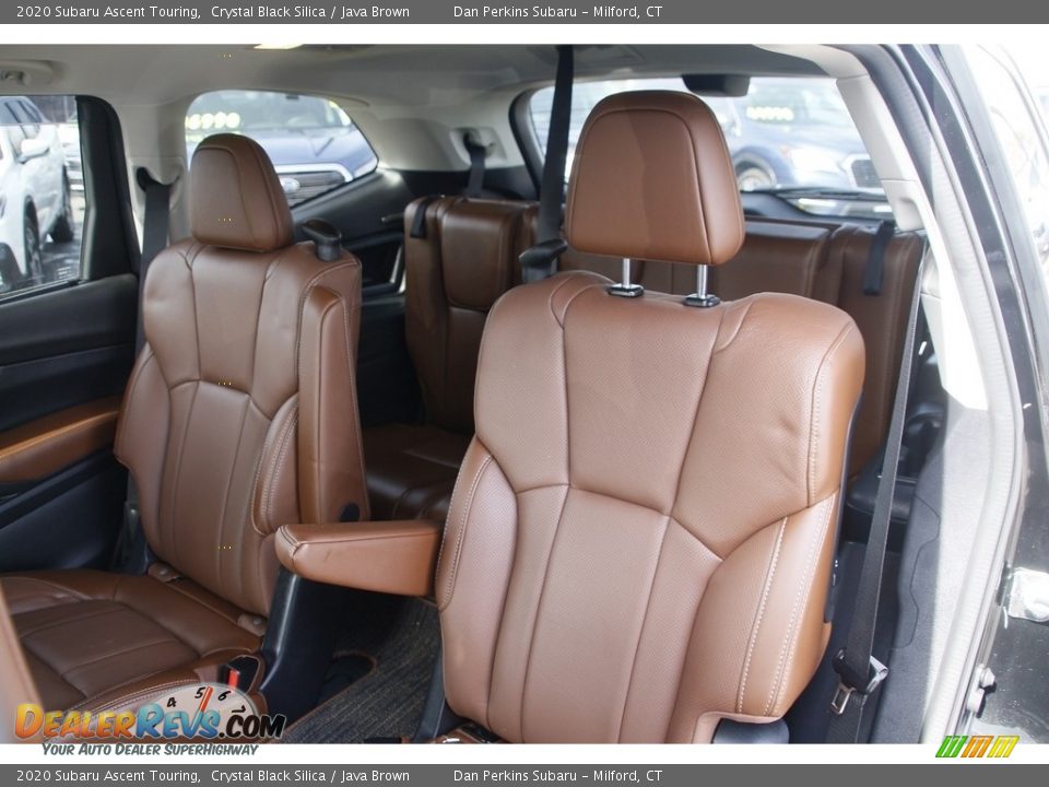 2020 Subaru Ascent Touring Crystal Black Silica / Java Brown Photo #13