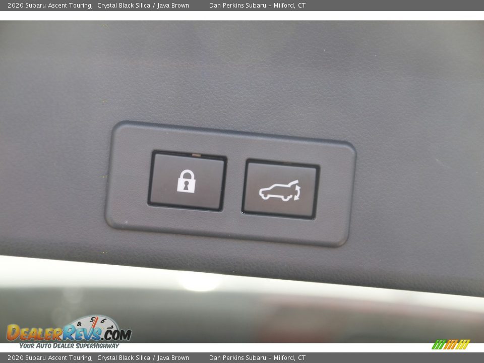 2020 Subaru Ascent Touring Crystal Black Silica / Java Brown Photo #15