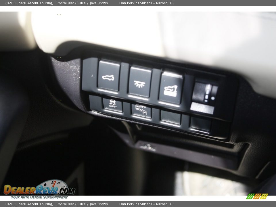 2020 Subaru Ascent Touring Crystal Black Silica / Java Brown Photo #19