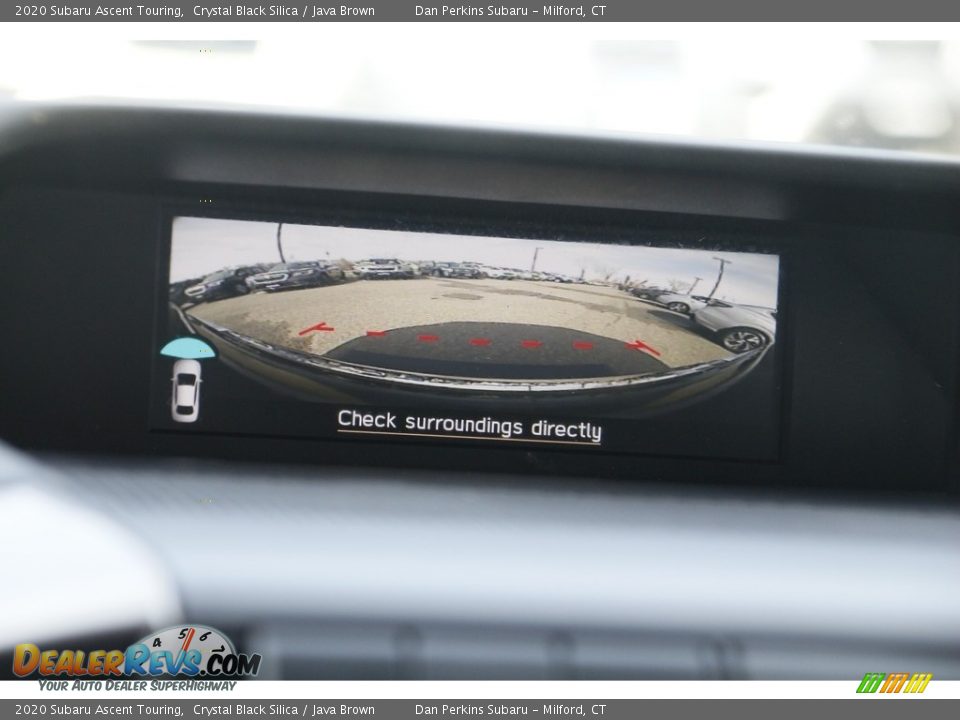 2020 Subaru Ascent Touring Crystal Black Silica / Java Brown Photo #25