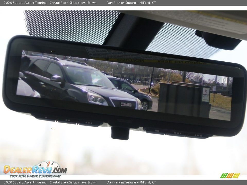 2020 Subaru Ascent Touring Crystal Black Silica / Java Brown Photo #26