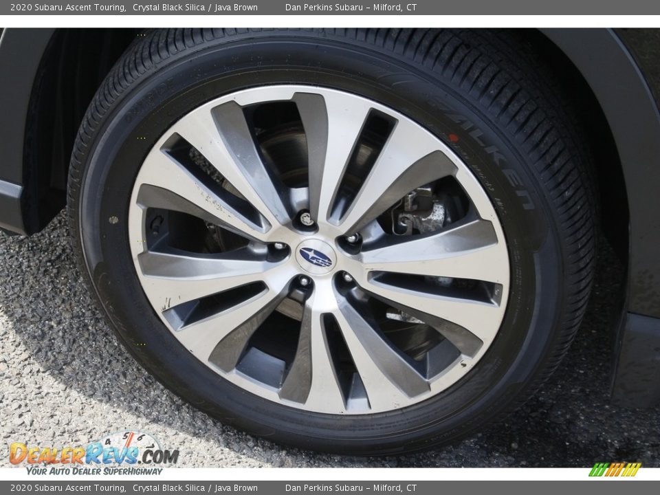 2020 Subaru Ascent Touring Crystal Black Silica / Java Brown Photo #29