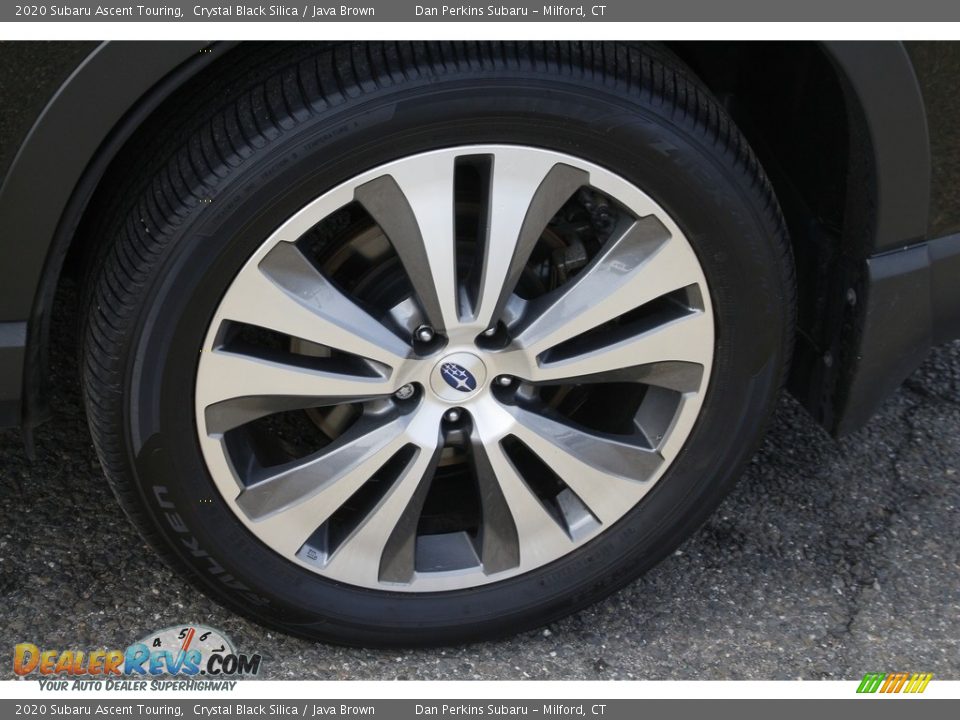 2020 Subaru Ascent Touring Crystal Black Silica / Java Brown Photo #30