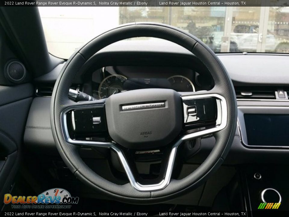 2022 Land Rover Range Rover Evoque R-Dynamic S Steering Wheel Photo #16