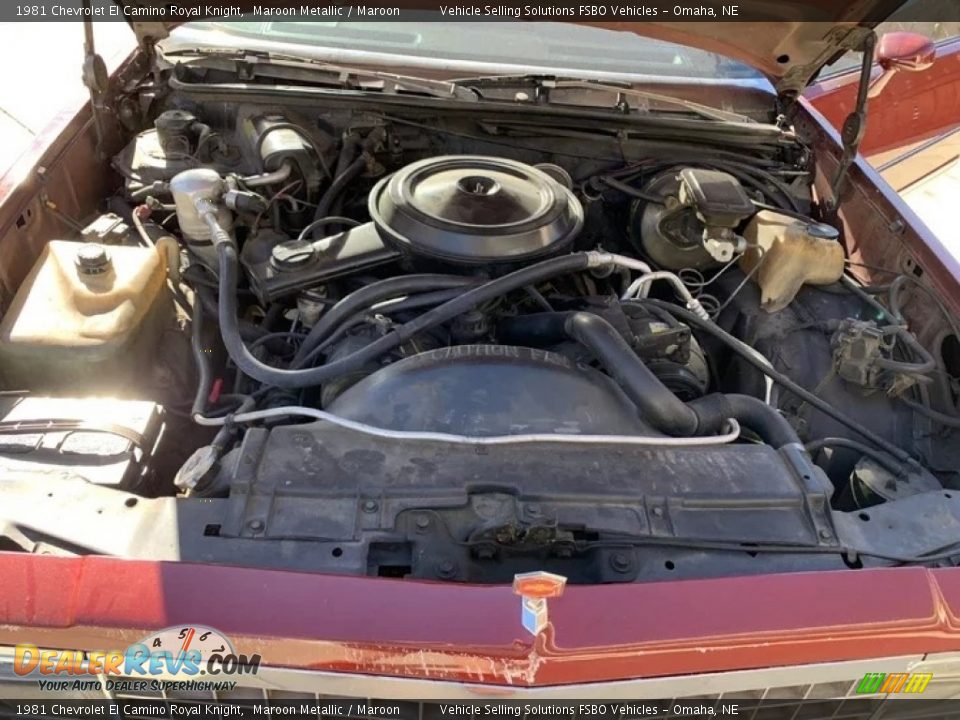 1981 Chevrolet El Camino Royal Knight 3.8 Liter OHV 12-Valve V6 Engine Photo #5