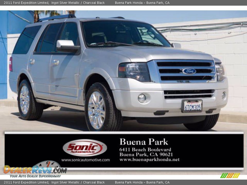 2011 Ford Expedition Limited Ingot Silver Metallic / Charcoal Black Photo #1