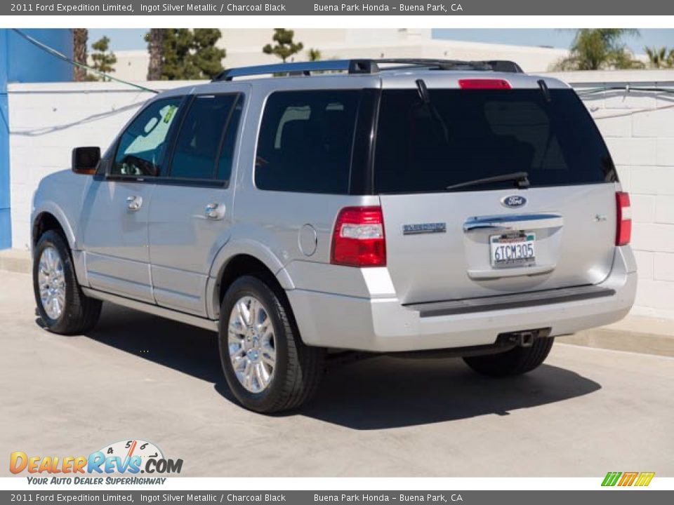 2011 Ford Expedition Limited Ingot Silver Metallic / Charcoal Black Photo #2