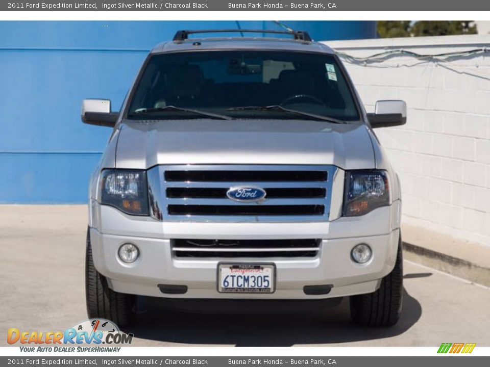 2011 Ford Expedition Limited Ingot Silver Metallic / Charcoal Black Photo #7