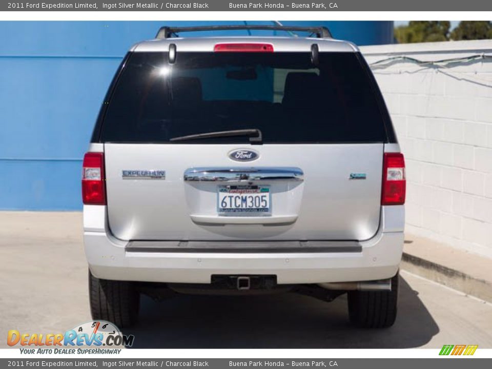 2011 Ford Expedition Limited Ingot Silver Metallic / Charcoal Black Photo #9