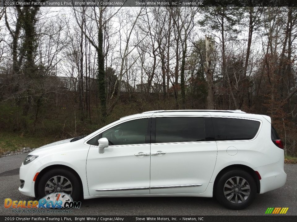 2019 Chrysler Pacifica Touring L Plus Bright White / Cognac/Alloy Photo #1