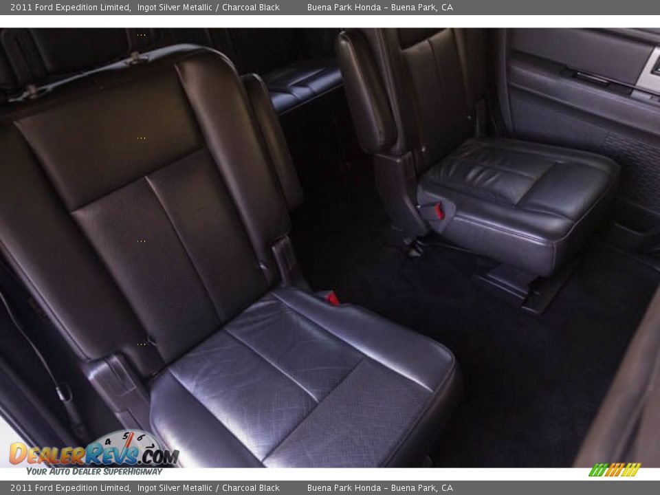 2011 Ford Expedition Limited Ingot Silver Metallic / Charcoal Black Photo #25