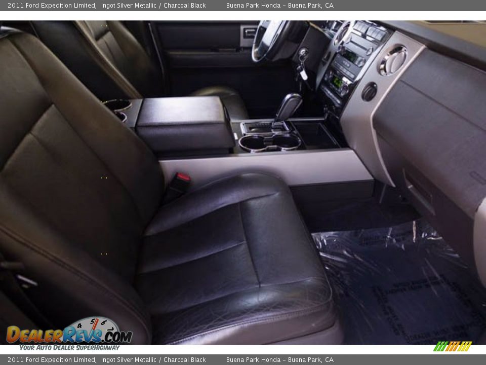 2011 Ford Expedition Limited Ingot Silver Metallic / Charcoal Black Photo #26