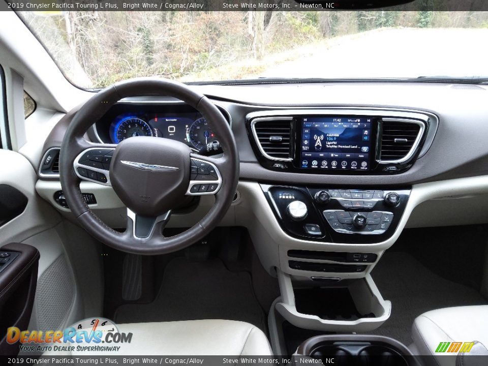 2019 Chrysler Pacifica Touring L Plus Bright White / Cognac/Alloy Photo #23