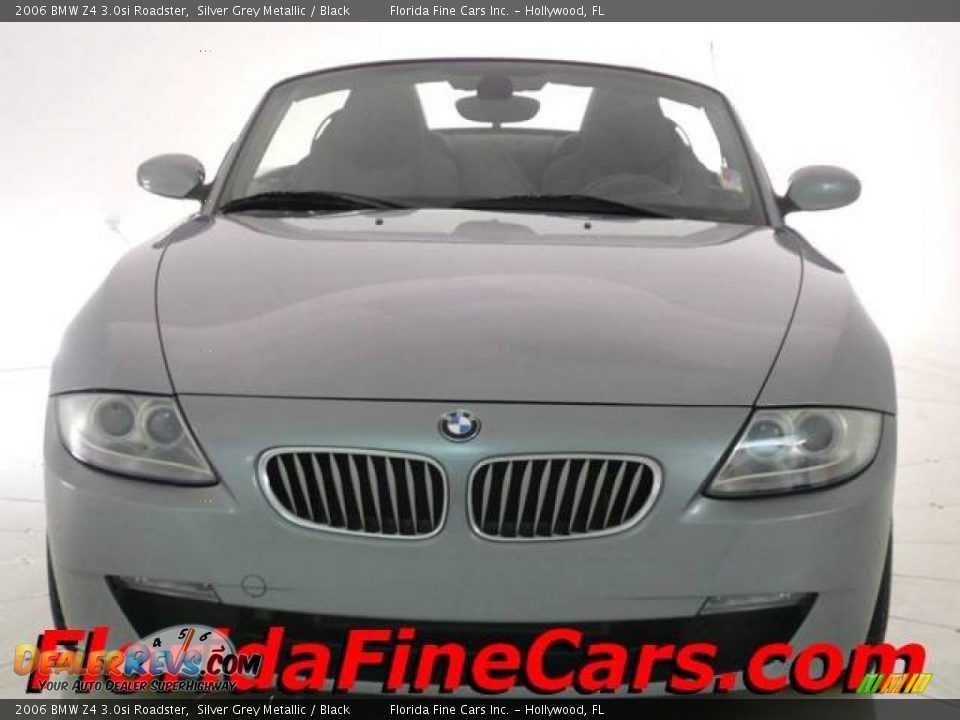 2006 BMW Z4 3.0si Roadster Silver Grey Metallic / Black Photo #5