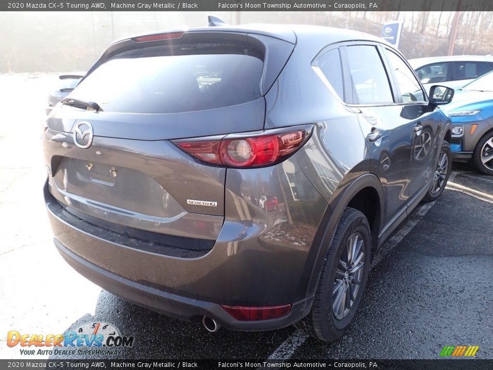 2020 Mazda CX-5 Touring AWD Machine Gray Metallic / Black Photo #4