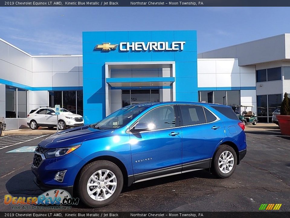 2019 Chevrolet Equinox LT AWD Kinetic Blue Metallic / Jet Black Photo #1