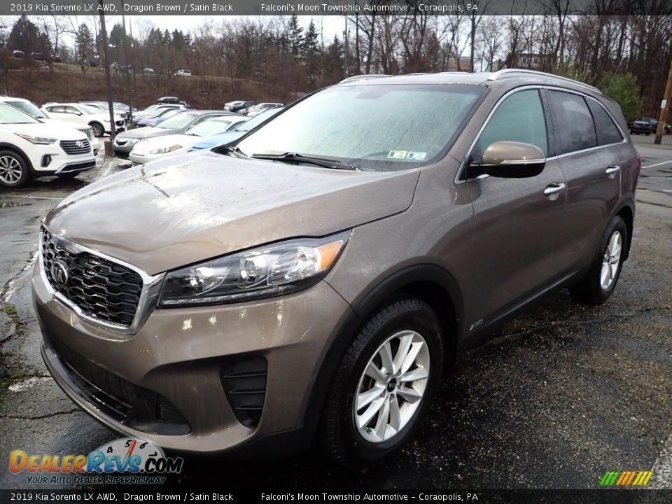 2019 Kia Sorento LX AWD Dragon Brown / Satin Black Photo #1