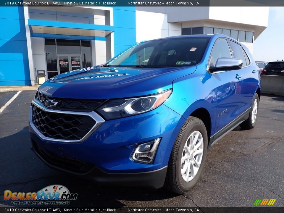 2019 Chevrolet Equinox LT AWD Kinetic Blue Metallic / Jet Black Photo #2