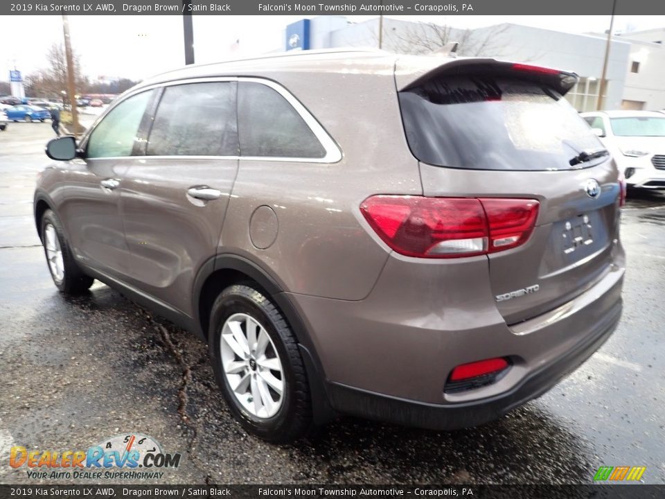 2019 Kia Sorento LX AWD Dragon Brown / Satin Black Photo #2