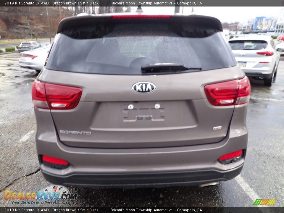 2019 Kia Sorento LX AWD Dragon Brown / Satin Black Photo #3