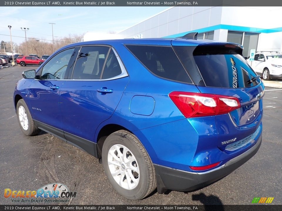 2019 Chevrolet Equinox LT AWD Kinetic Blue Metallic / Jet Black Photo #4