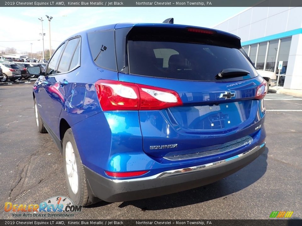 2019 Chevrolet Equinox LT AWD Kinetic Blue Metallic / Jet Black Photo #5