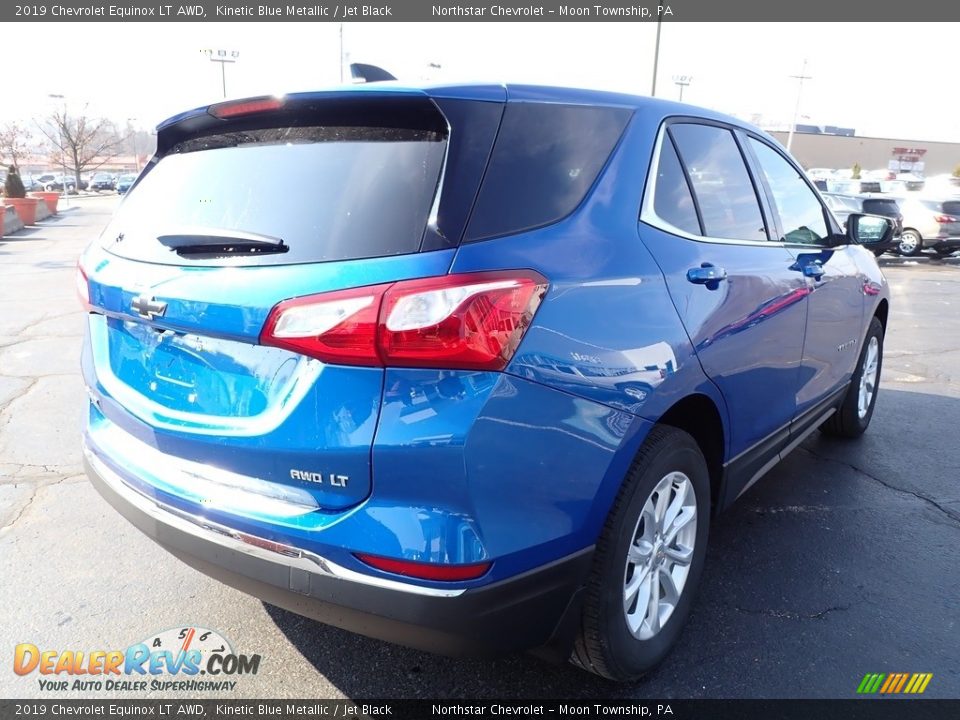 2019 Chevrolet Equinox LT AWD Kinetic Blue Metallic / Jet Black Photo #8