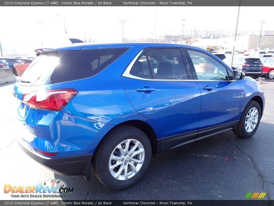 2019 Chevrolet Equinox LT AWD Kinetic Blue Metallic / Jet Black Photo #9