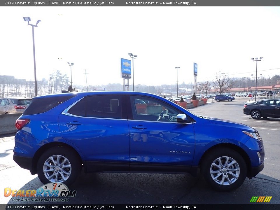 2019 Chevrolet Equinox LT AWD Kinetic Blue Metallic / Jet Black Photo #10