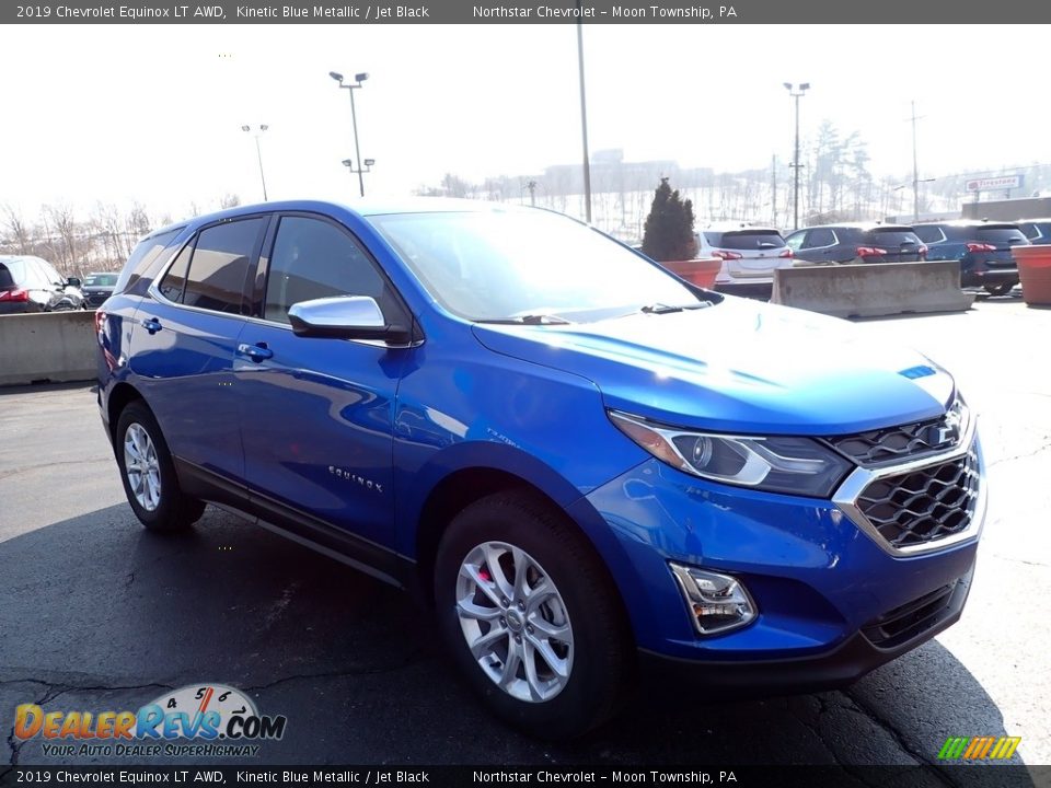 2019 Chevrolet Equinox LT AWD Kinetic Blue Metallic / Jet Black Photo #11