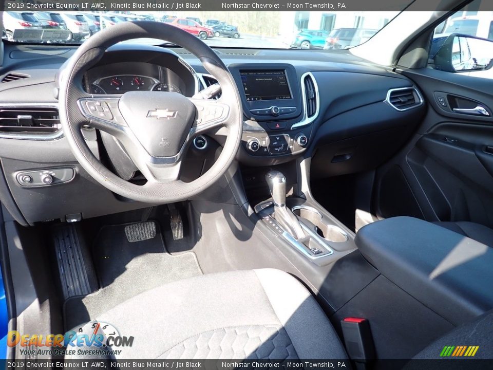 2019 Chevrolet Equinox LT AWD Kinetic Blue Metallic / Jet Black Photo #22