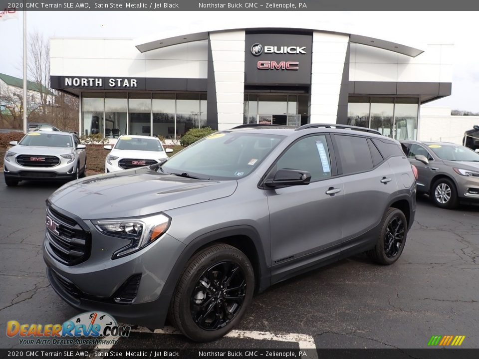 2020 GMC Terrain SLE AWD Satin Steel Metallic / Jet Black Photo #1